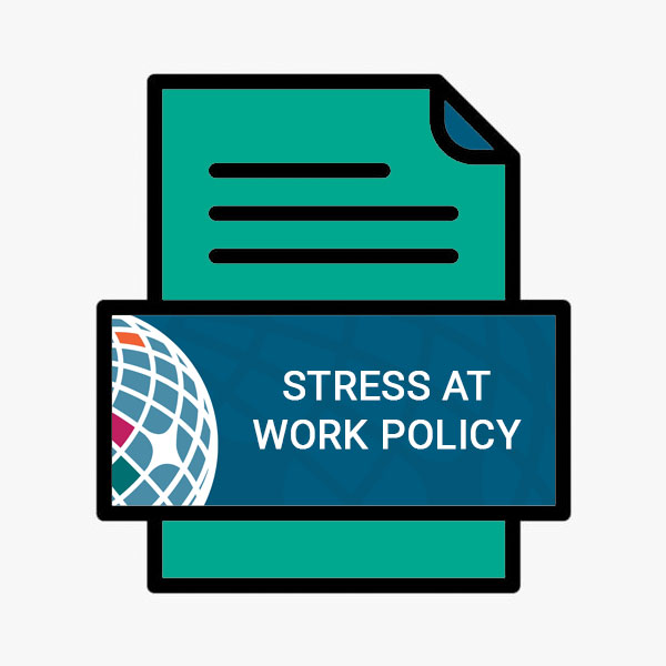 Stress at Work Policy